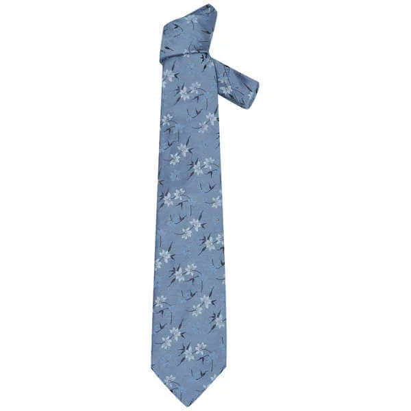 Hugo Boss Men's Tie Bt93 11075 - Blue Bild 1