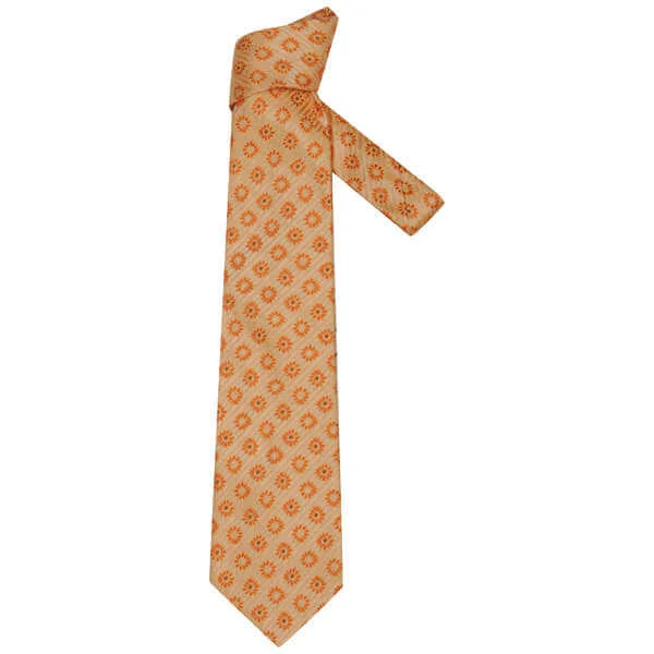 Hugo Boss Men's Tie Bt93 12069 - Orange Bild 1