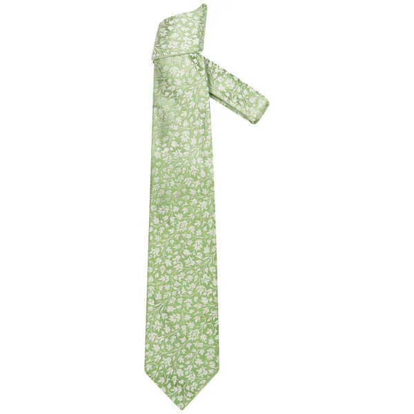 Hugo Boss Men's Tie Bt93 11093 - Light Green Bild 1