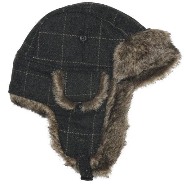 French Connection Men's Fur Canal Hat - Eine Größe - Braun Bild 1