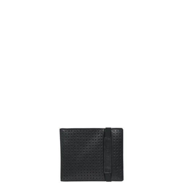 French Connection Men's Punch Out Wallet - Black Bild 1