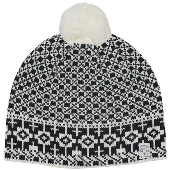 French Connection Mitten Man Hat - Eine Größe - Black/White Bild 1