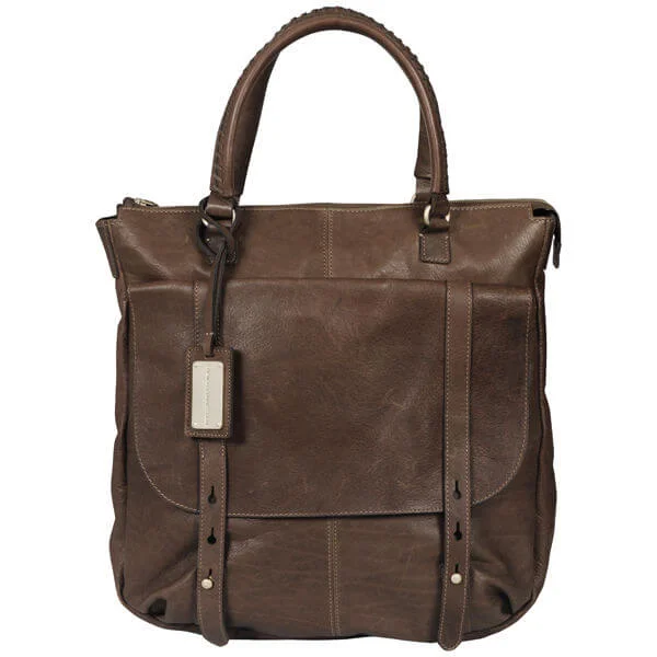 French Connection Women's Saddle Shoulder Bag - Dark Flax Bild 1