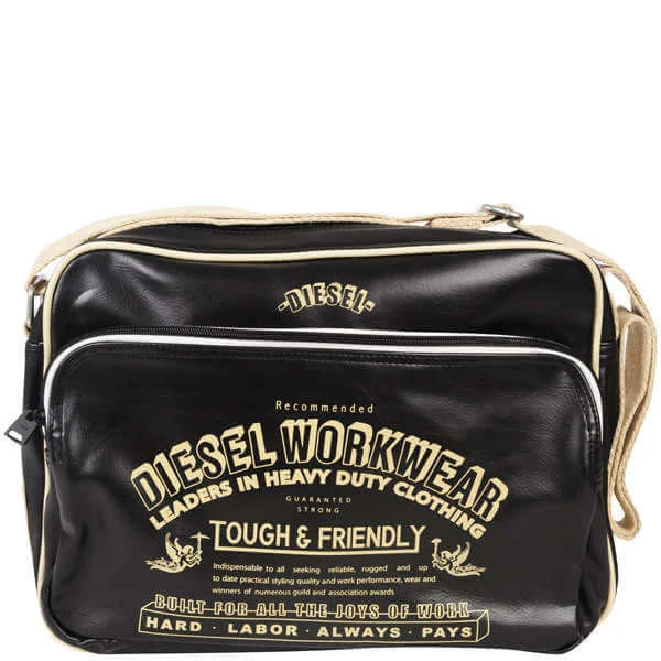 Diesel Happy Days Messenger Bag - Black -Marzipan Bild 1