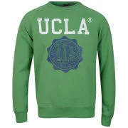 UCLA Men's Lauther Print Crew Neck Sweatshirt - Stone Green - S - Grün Bild 1