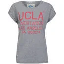 UCLA Women's Terry Print Slouch T-Shirt - Grey Marl - S - Grau Bild 1