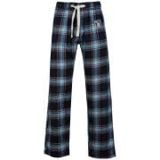UCLA Men's Rays Flannel Lounge Pant - Peacoat Check - S - Blau Bild 1