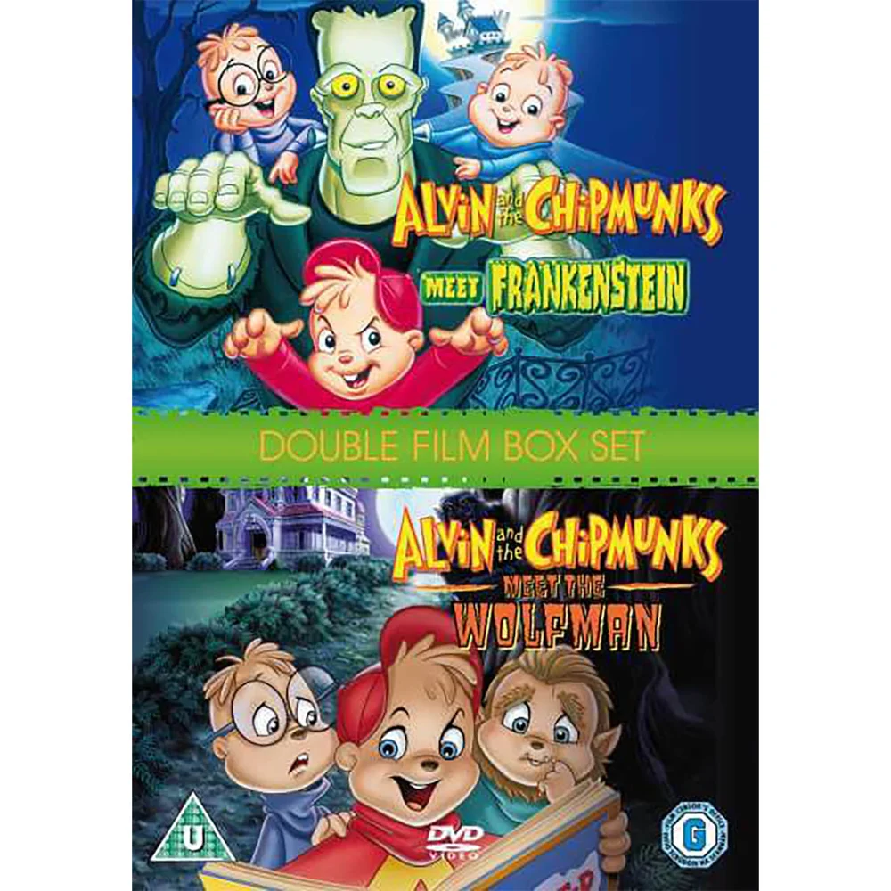 Alvin und die Chipmunks treffen Frankenstein / Alvin und die Chipmunks treffen den Wolfsmann Bild 1