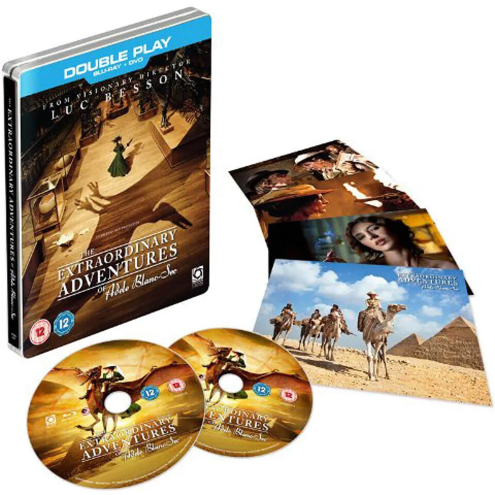 The Extraordinary Adventures of Adele Blanc Sec - Limited Steelbook Edition (Includes Blu-Ray and DVD Copy) Bild 1