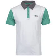Dunlop Greenflash Men's Boyd Contrast Polo - White - S - Weiß Bild 1