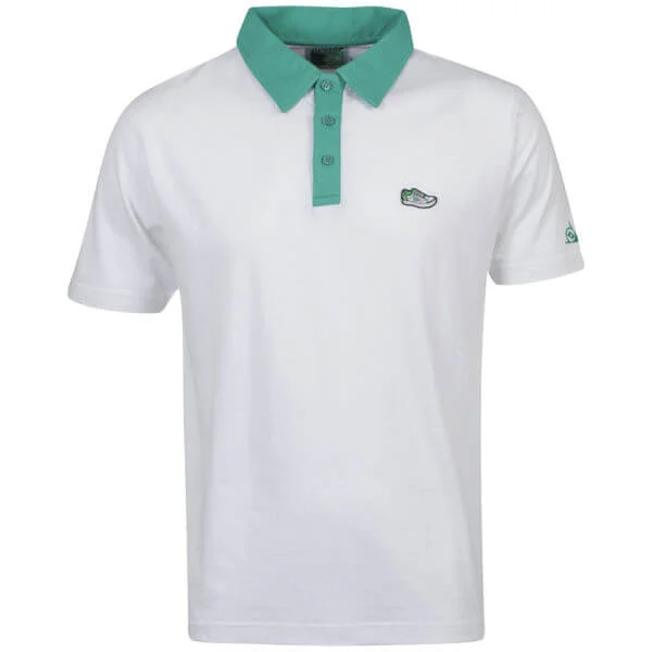 Dunlop Greenflash Men's John Basic Polo - White - S - Weiß Bild 1