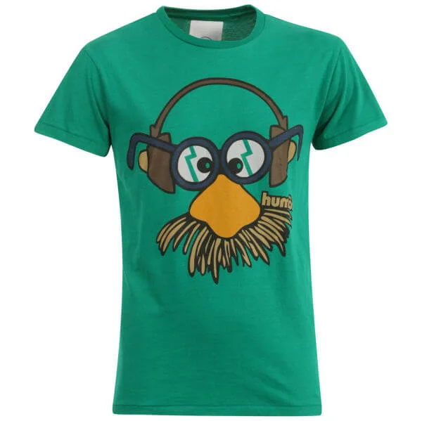 Humor Men's Jakato Face Print T-Shirt - Green - S - Grün Bild 1
