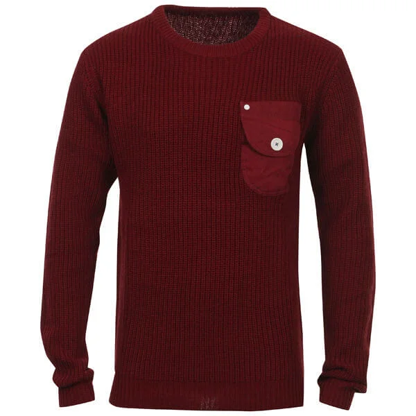 Humor Men's Pato Crew Neck Jumper - Red - S - Rot Bild 1