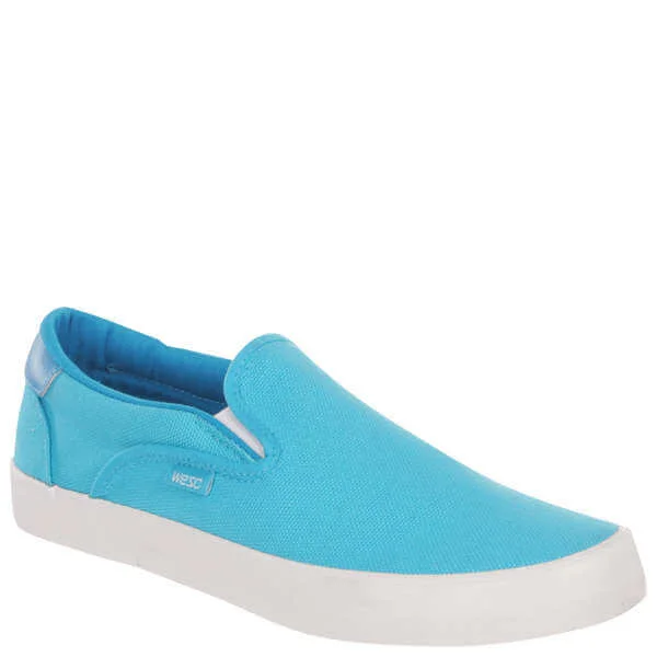 WESC Men's Luiz Slip On Trainer - Mauritius Blue - 7 - Blau Bild 1