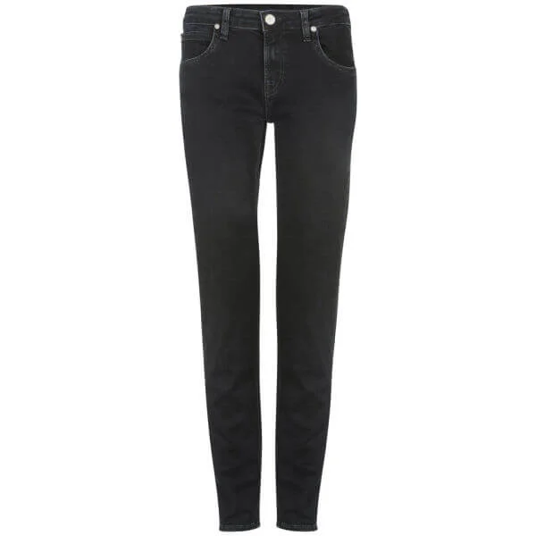 Lee Women's Scarlett Skinny Deluxe Stretch Jeans - Inky Black - 26/33 - Schwarz Bild 1