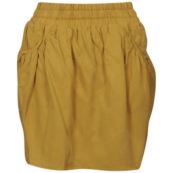 nümph Womens Elvirra Twist Pocket Skirt - Jolene - XS - Senf Bild 1