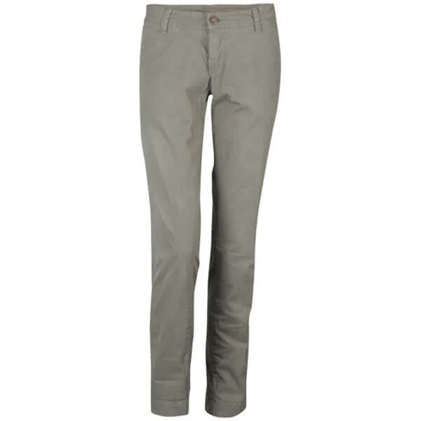 Pepe Women's Maurice Slim Leg Twill Trouser - Stone Green - 26 - Grün Bild 1