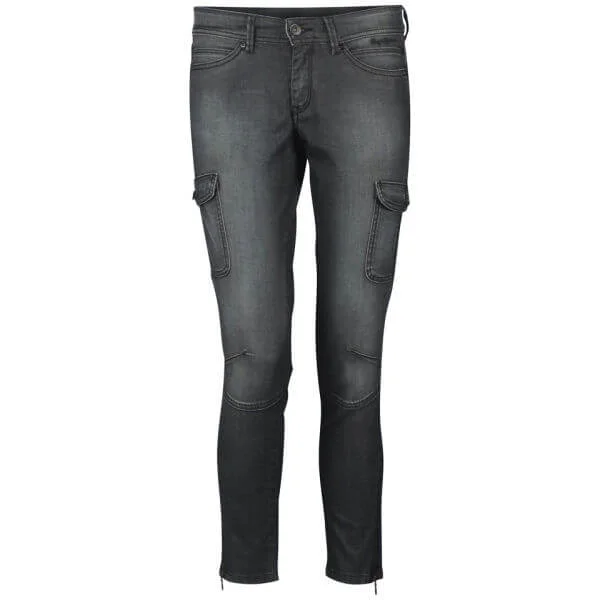 Pepe Women's Amazon Skinny Combat Jeans - Indigo - 26 - Denim Bild 1