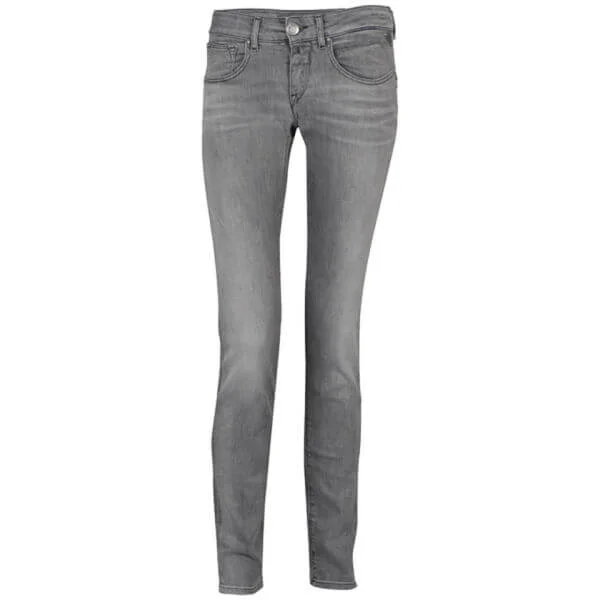 REPLAY Women's Radixes Skinny Jeans - Grey Wash - 26/30 - Grau Bild 1