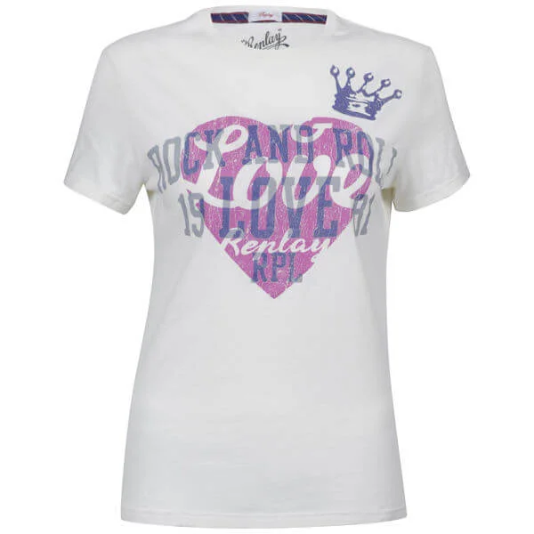 REPLAY Women's Logo Print T-Shirt - ? - S Bild 1