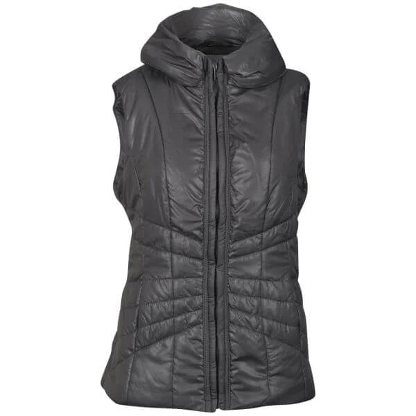 VILA Women's Virginia Quilted Gilet - Grey - XS - none Bild 1