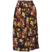 Motel Women's Mandy Cherry Blossom Midi Skirt - Cherry Blossom - XS Bild 1