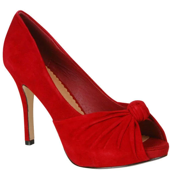 Moda In Pelle Women's Clone Shoes - Red - 3 - Rot Bild 1