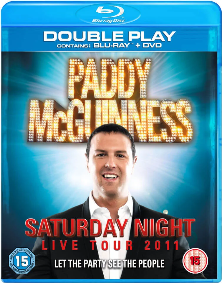 Paddy McGuinness: Saturday Night Live Tour 2011 - Double Play (Blu-Ray and DVD) Bild 1