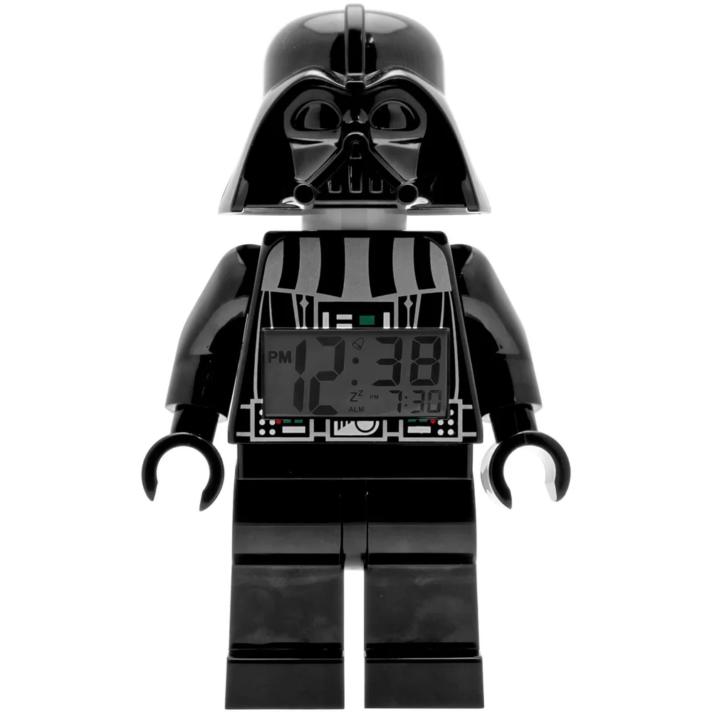 LEGO® Star Wars™ Darth Vader Minifiguren-Uhr mit Wecker Bild 1