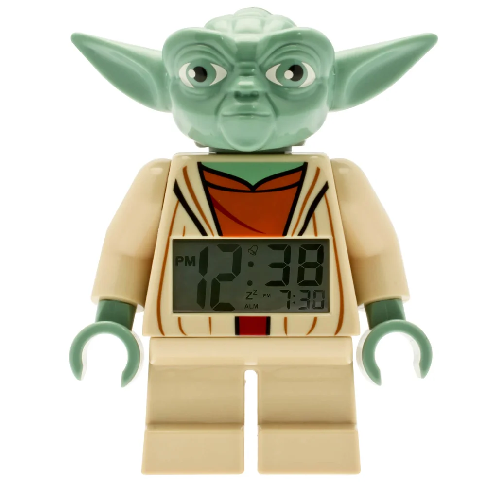LEGO® Star Wars™ Yoda Minifiguren-Uhr mit Wecker Bild 1