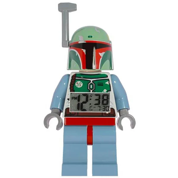 LEGO® Star Wars™ Boba Fett Minifiguren-Uhr mit Wecker Bild 1