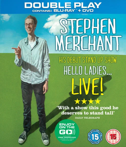 Stephen Merchant Live: Hello Ladies - Double Play (Blu-Ray and DVD) Bild 1