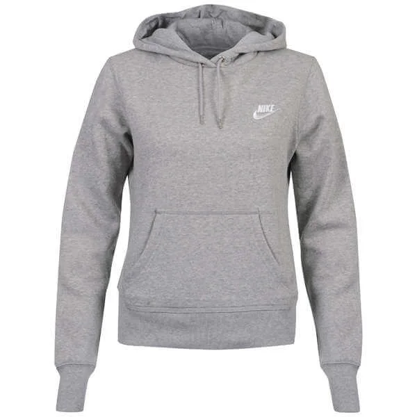 Nike Women's Hooded Sweatshirt - Grey - S - Grau Bild 1