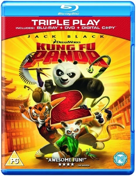 Kung Fu Panda 2 - Triple Play (Blu-Ray, DVD and Digital Copy) Bild 1