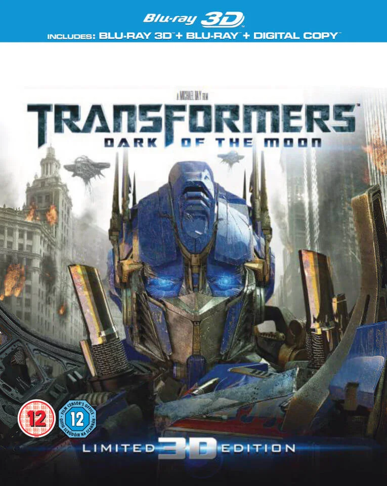 Transformers 3: Dark of the Moon 3D (3D Blu-Ray, 2D Blu-Ray and Digital Copy) Bild 1