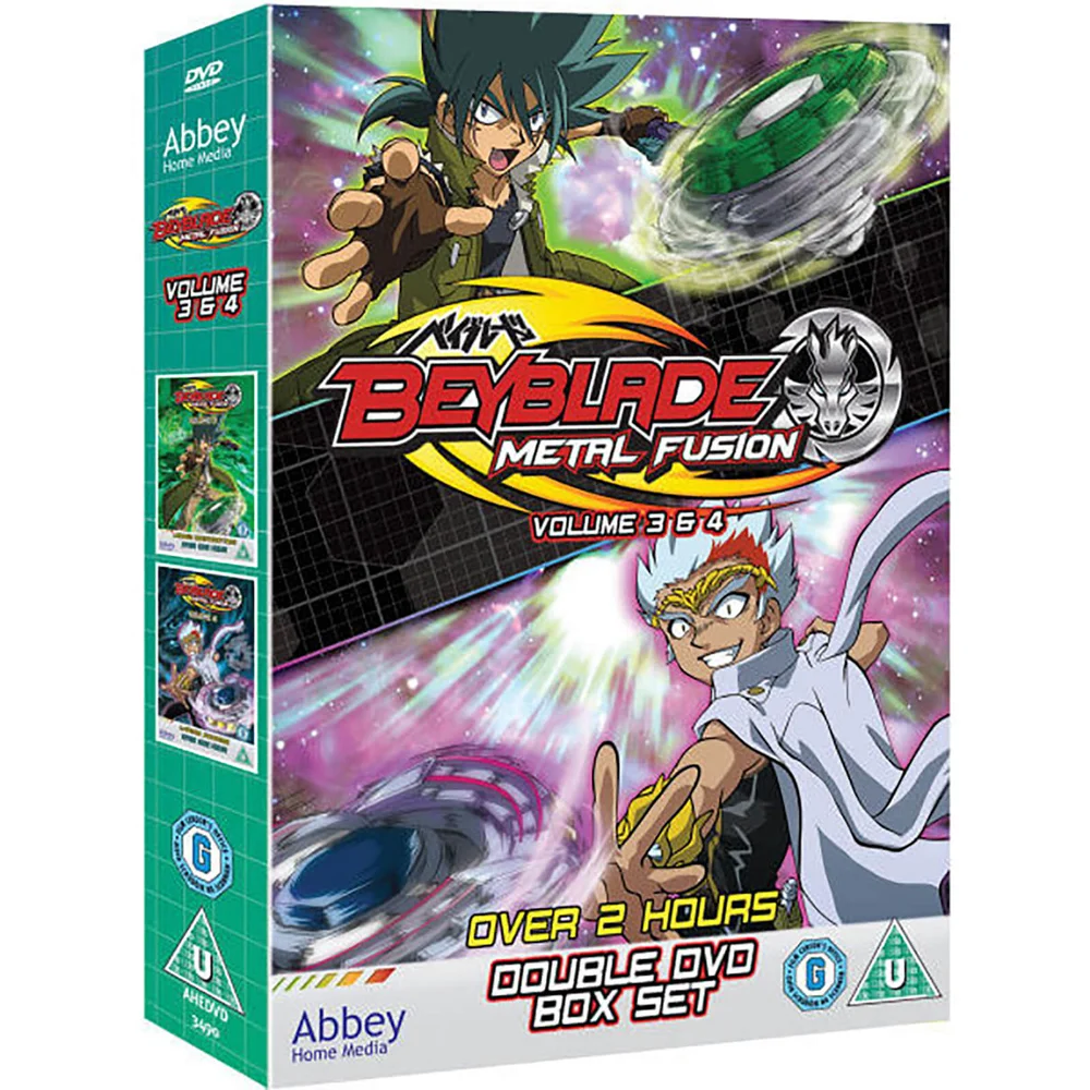 Beyblade Metal Fusion - Volume 3 and 4 Bild 1