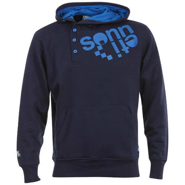 Sonneti Men's Offset Hoody - Navy - S - Marineblau Bild 1