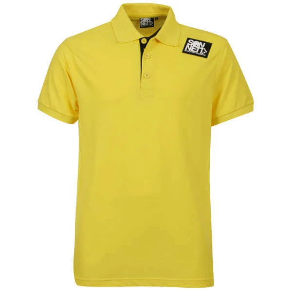 Sonneti Herren Static Polo Shirt - Gelb - S - Gelb Bild 1