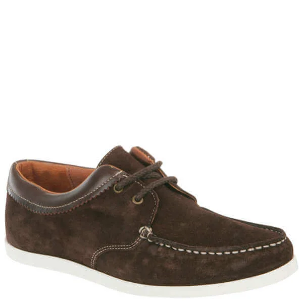Pointer Men's Saha Trainers - Dark Brown - 7 - Dark Brown Bild 1