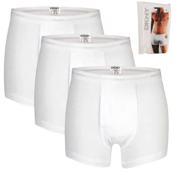 DKNY 3-Pack Boxers - White - S - Weiß Bild 1