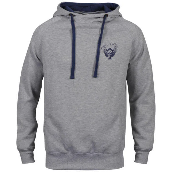 Ringspun Men's Broker Hoody - Grey Marl - S - Grau meliert Bild 1