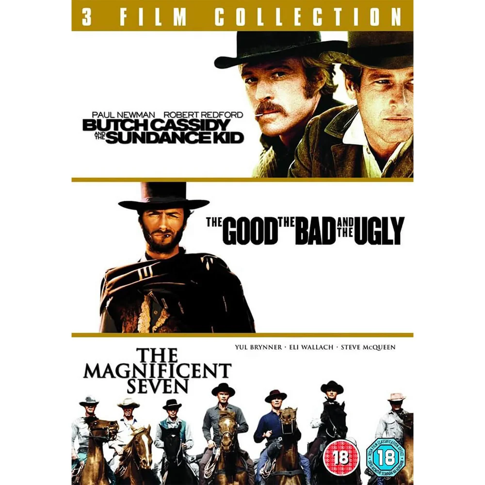 Butch Cassidy and The Sundance Kid / The Good The Bad and The Ugly / The Magnificent Seven Bild 1