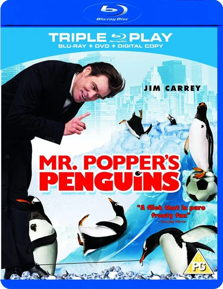 Mr. Poppers Penguins - Triple Play (Blu-Ray, DVD and Digital Copy) Bild 1