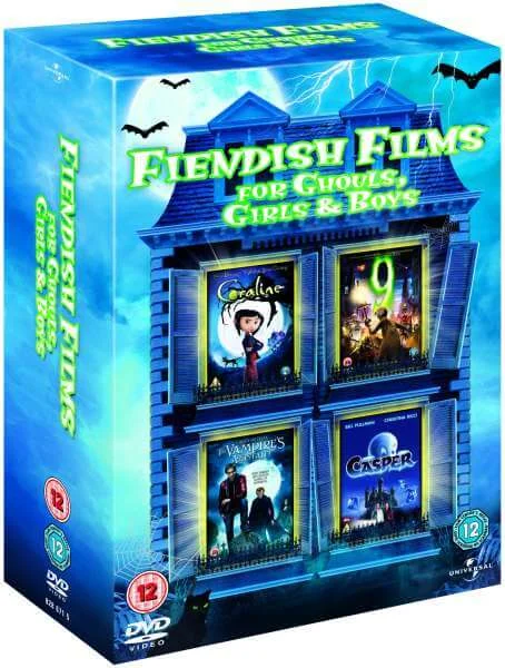 Fiendish Films for Ghouls, Girls and Boys: Coraline / 9 / The Vampires Assistant / Casper Bild 1