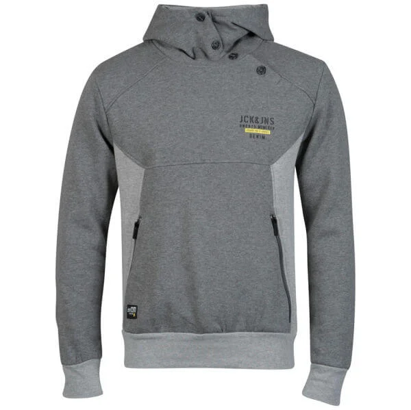 Jack & Jones Men's Laborc Sweatshirt - Grey Marl - S - Grau meliert Bild 1
