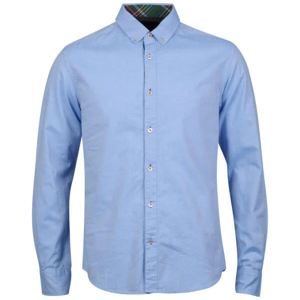 Jack & Jones Men's Premium Contrast Detail Shirt - Pale Blue - S - Pale Blue Bild 1