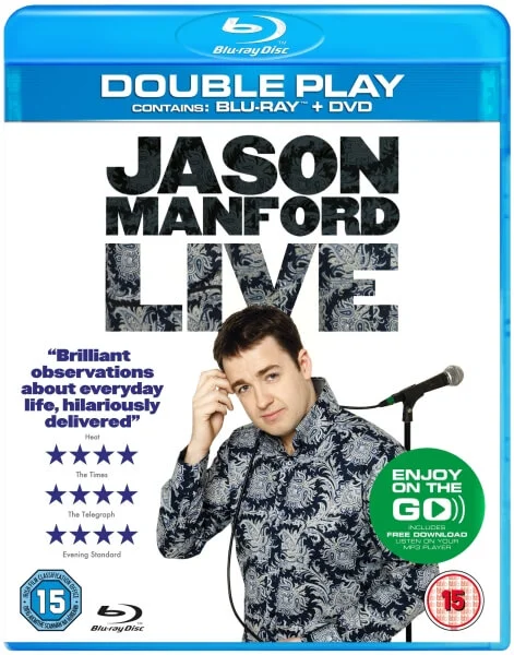 Jason Manford: Live - Double Play (Includes MP3 Copy) Bild 1