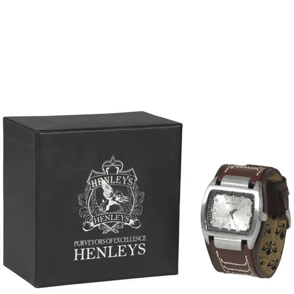 Henleys Clas4 Watch - Brown Bild 1