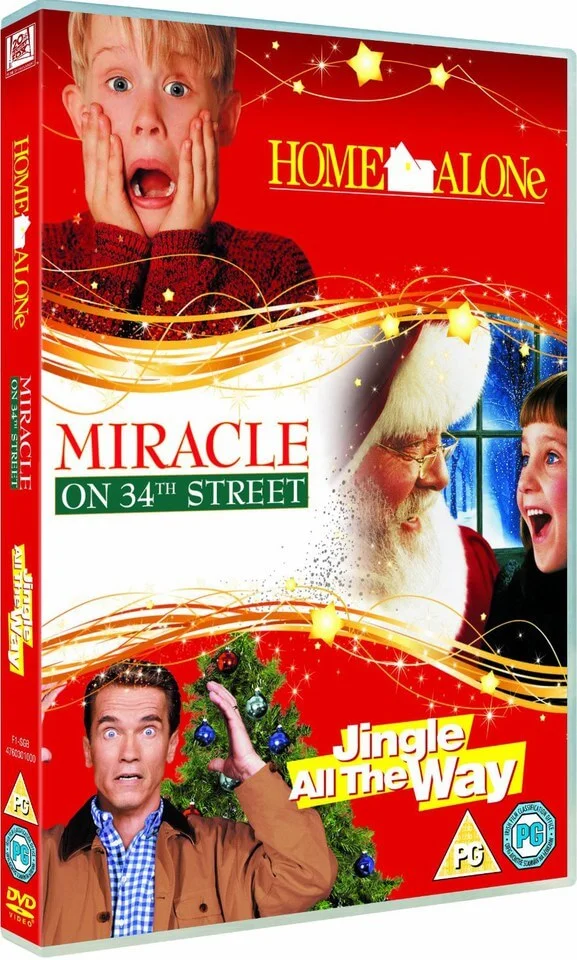Family Christmas Triple: Home Alone / Miracle on 34th Street / Jingle All the Way Bild 1