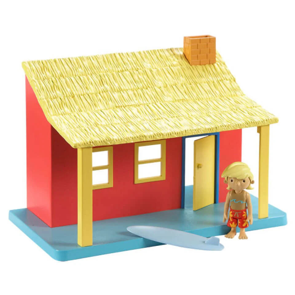 Bob The Builder Ready Steady Build Playset mit Figur - Surf Hütte Bild 1